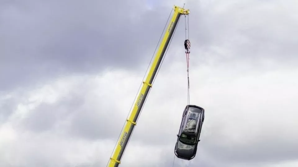 Volvo crash test