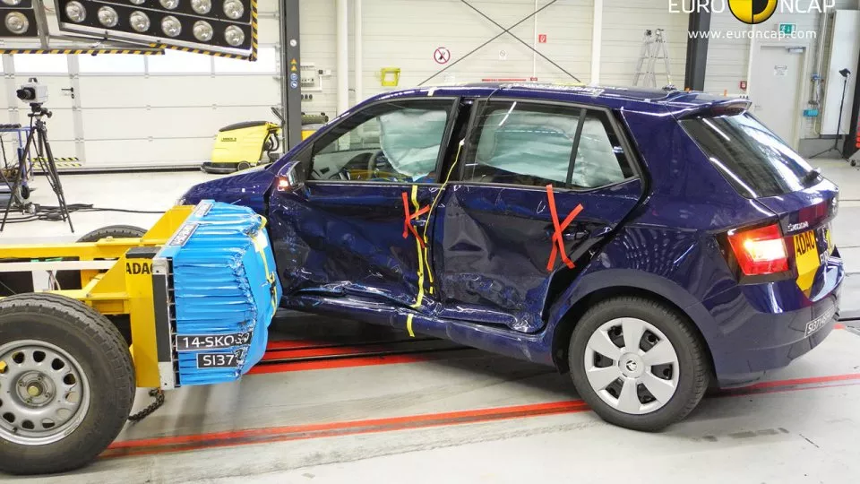Škoda Fabia Crash Test