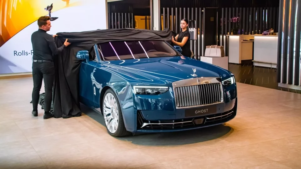 Rolls-Royce Ghost v Praze