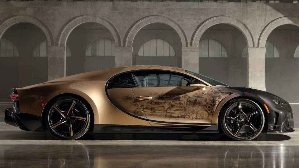 Bugatti Chiron Super Sport Golden Era