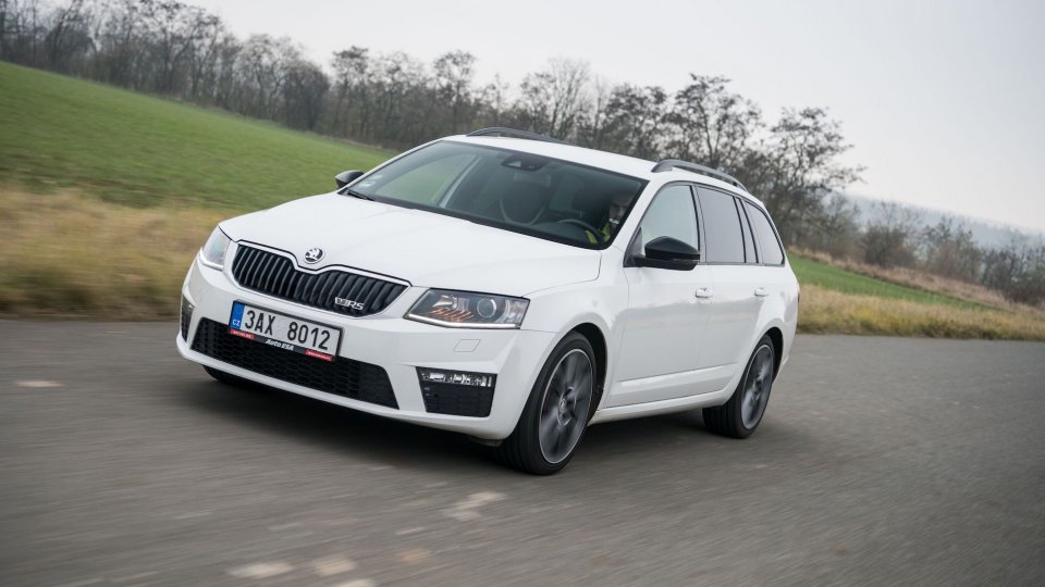 Škoda Octavia RS TDI jízda 1