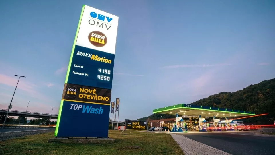 Čerpací stanice OMV