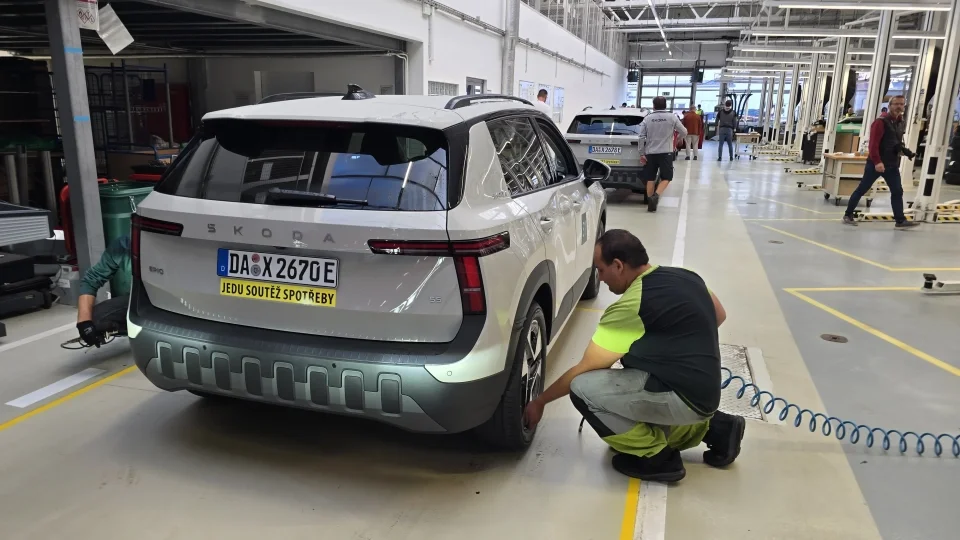 Škoda Epiq na Economy Run