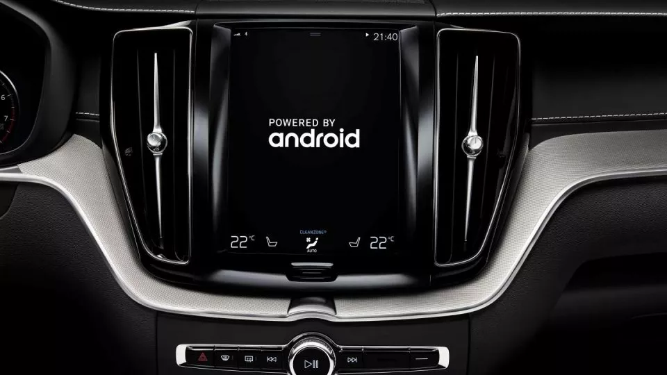 Volvo infotainment na platformě Android