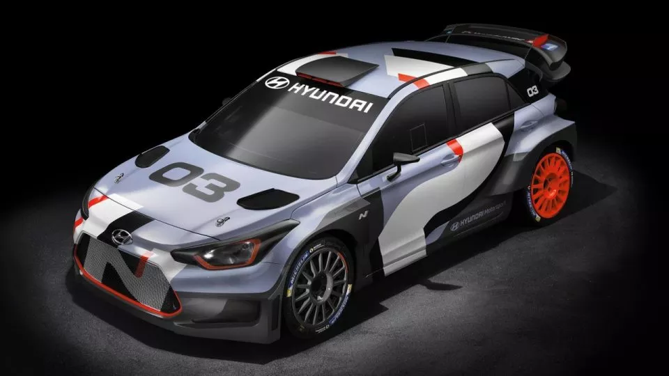 Hyundai i20 WRC 2016.