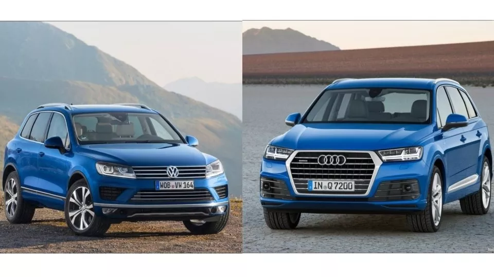 Touareg vs. Audi Q7