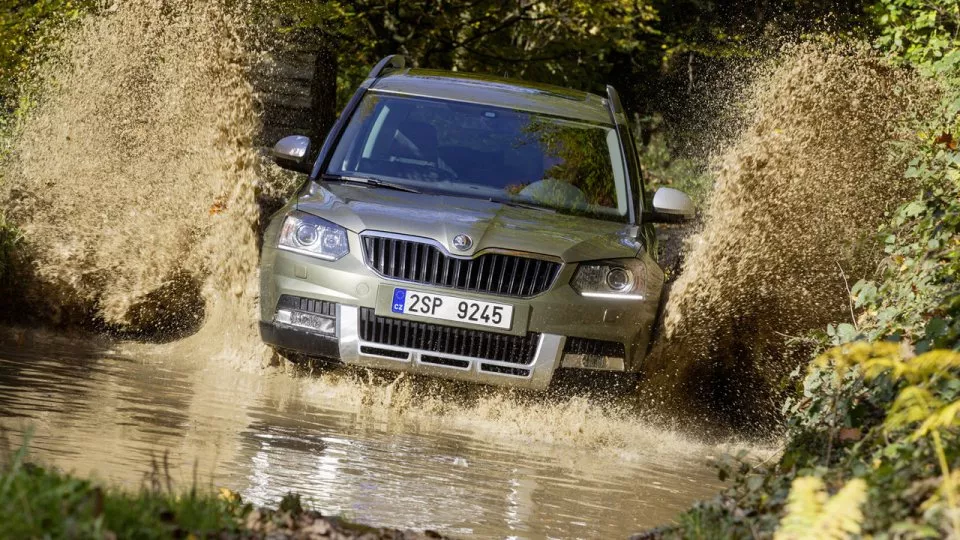 Škoda Yeti zvládne v terénu leccos.