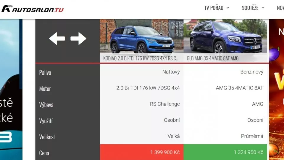 GLB vs. Kodiaq nadupané verze