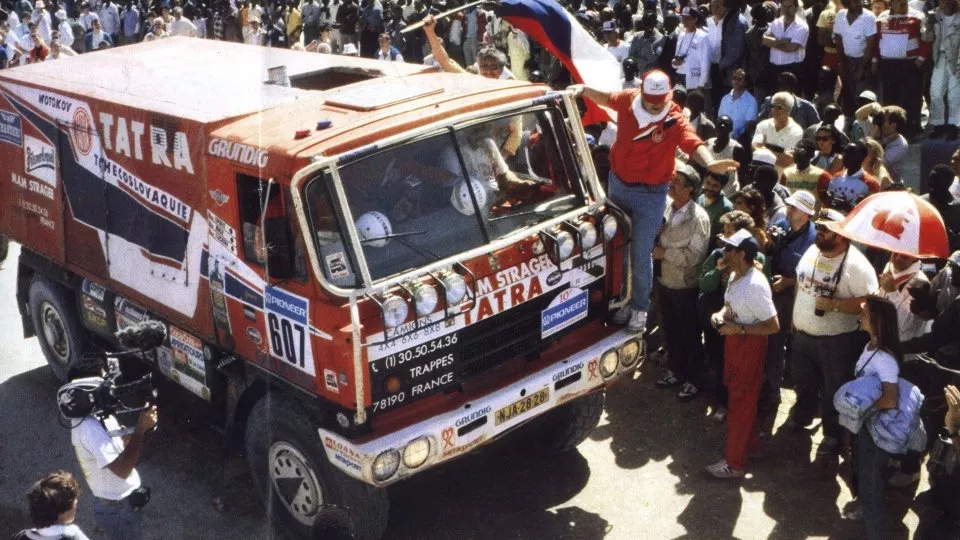 Vítězná Tatra Rallye Dakar 1988