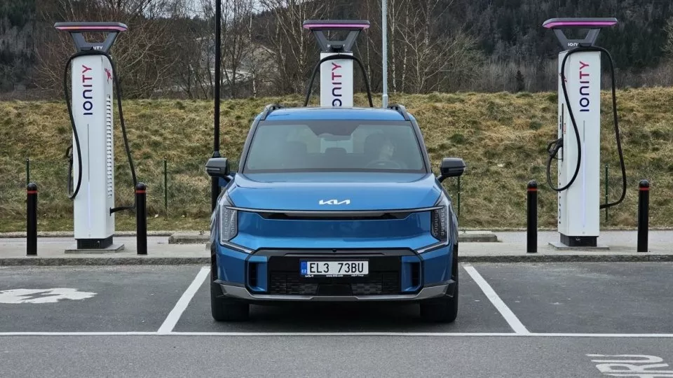 Kia EV9 z Prahy do Stockholmu a zpět