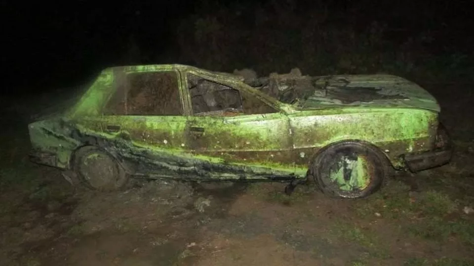 Škoda 105 po mnoha letech pod vodou