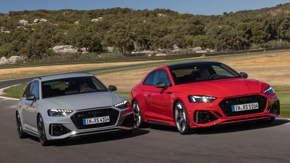 Audi RS 4 Competition Plus a Audi RS 5 Coupé