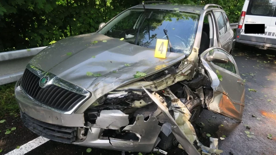 Nehoda Škoda Octavia