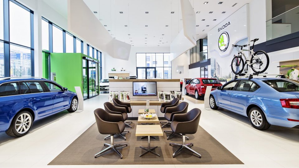 škoda showroom