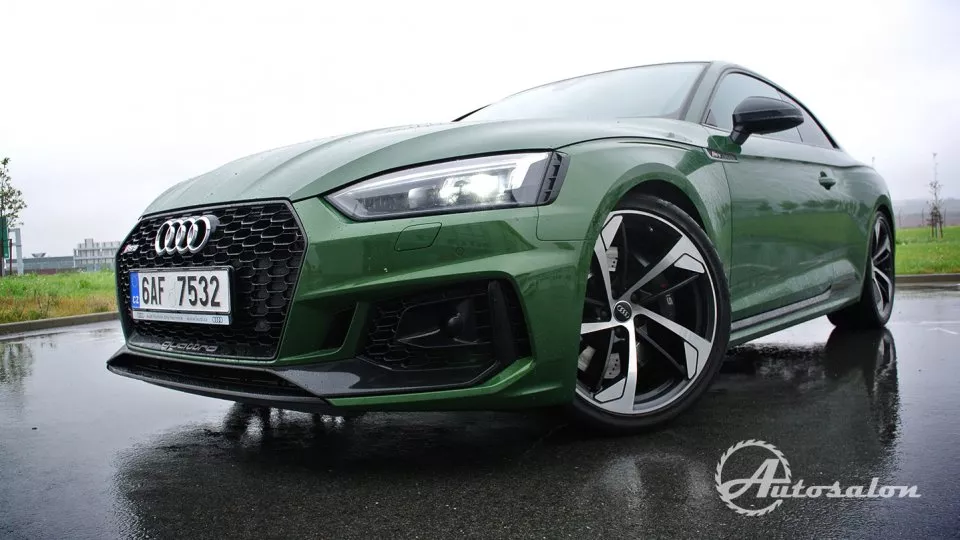 Audi RS5 - zelená, kterou budou zelení nenávidět