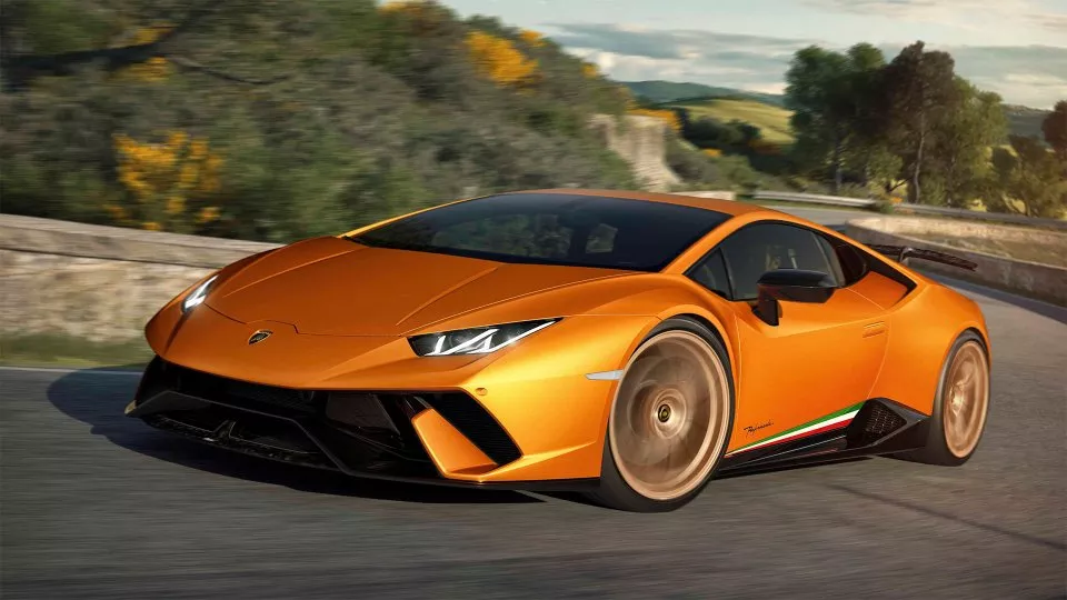 Lamborghini Huracán Performante je na okruhu extré