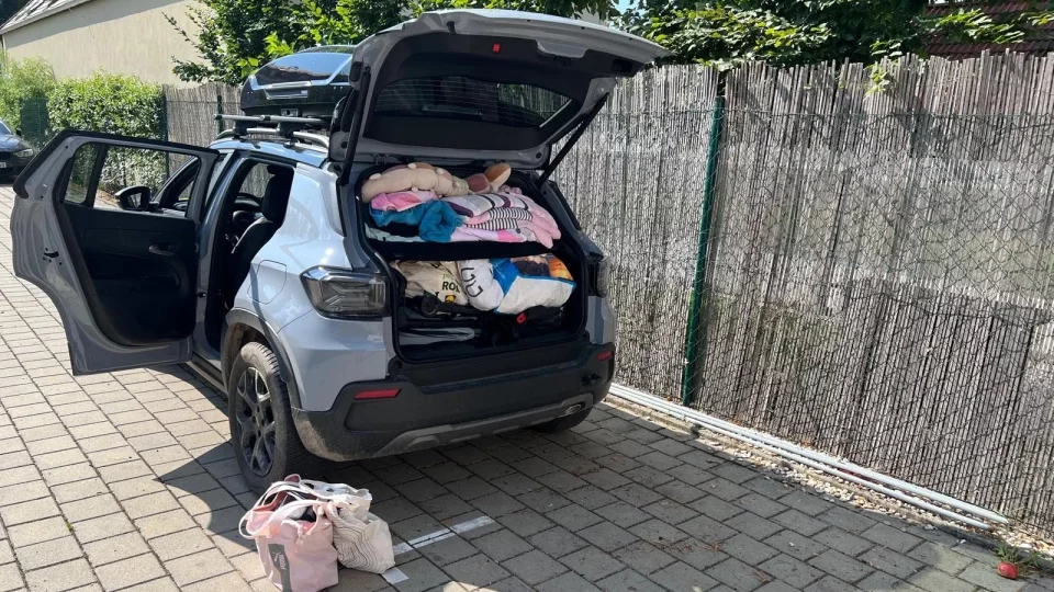 Cestování s naloženým autem