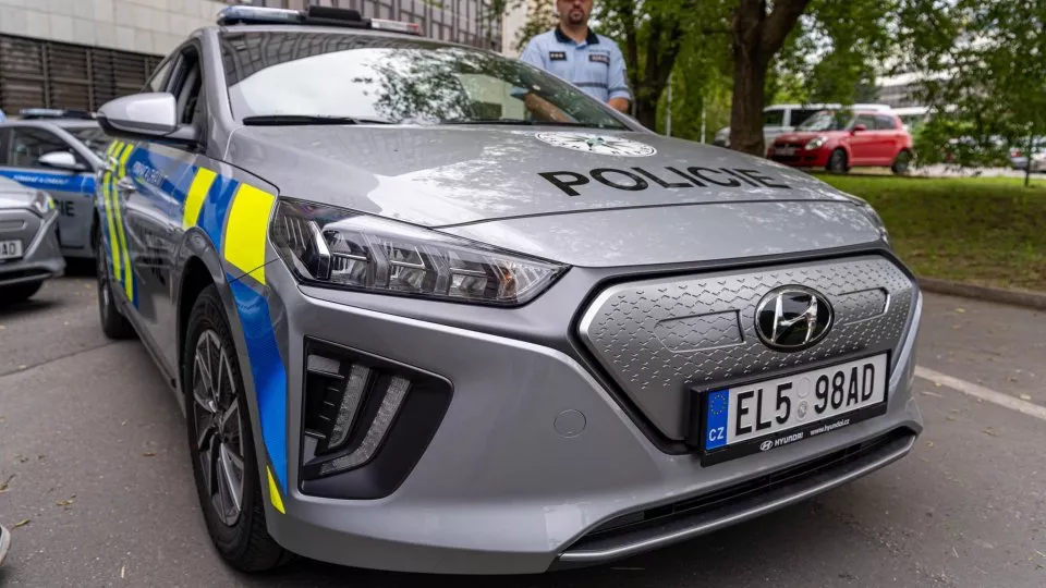 Policejní Hyundai Ioniq Electric