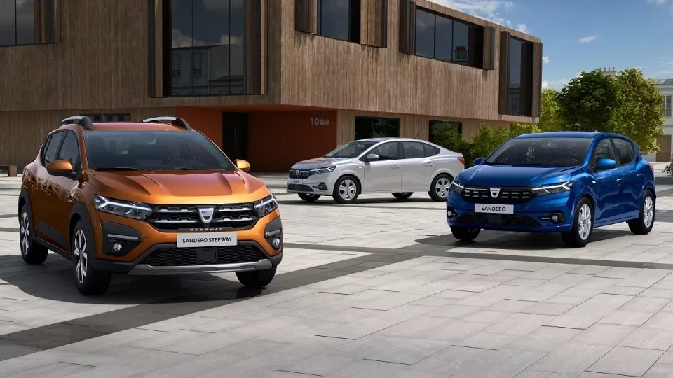 Dacia Sander, Sandero Stepway a Logan