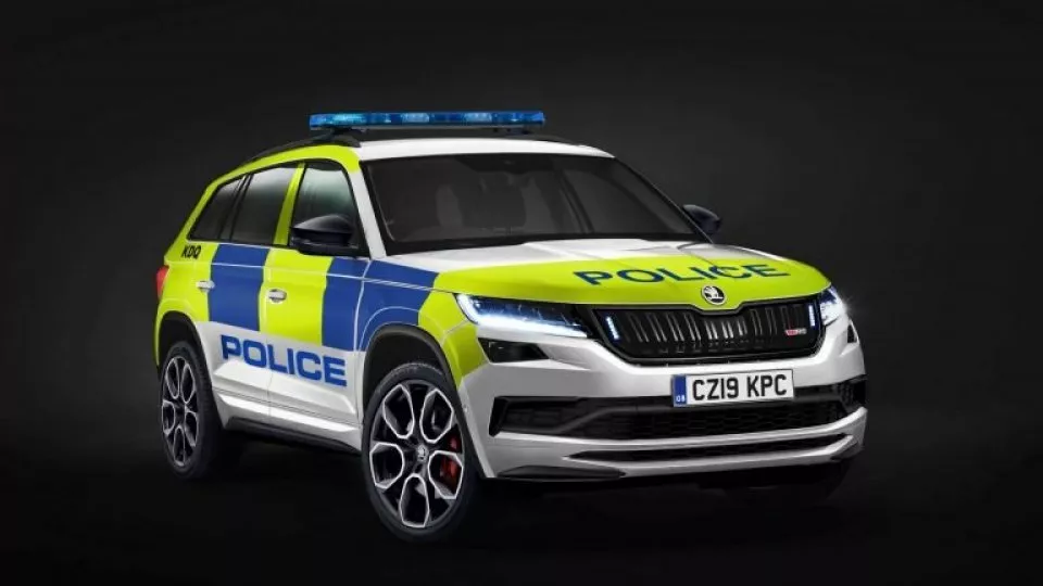 Kodiaq RS pro britskou policii