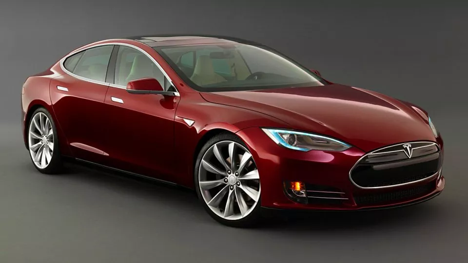 Tesla Model S P85D - hlavní