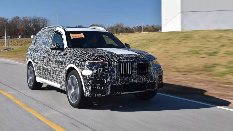 BMW X7 předprodukce