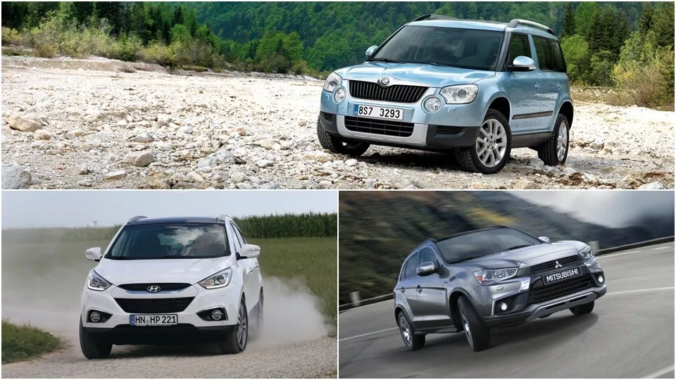 Škoda Yeti, Hyundai ix35, Mitsubishi ASX