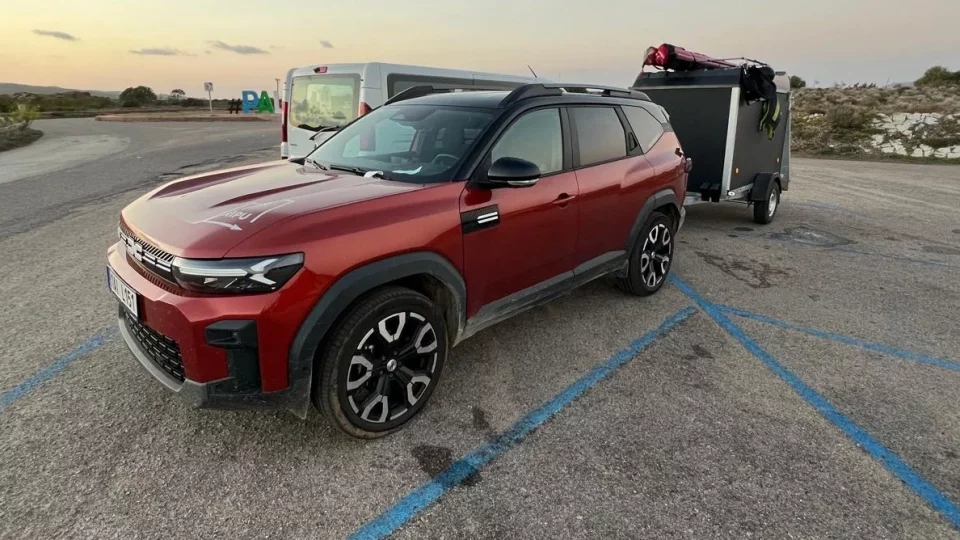 Parkování s přívěsem