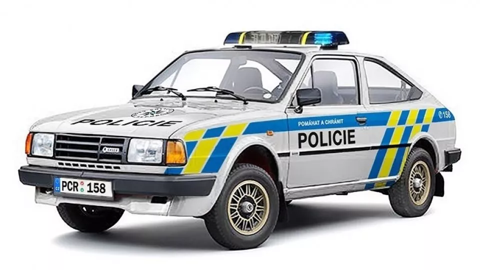 Škoda Rapid 136 Policie