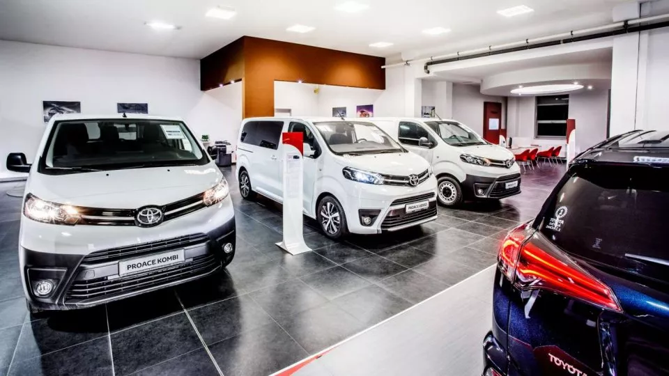 Toyota showroom