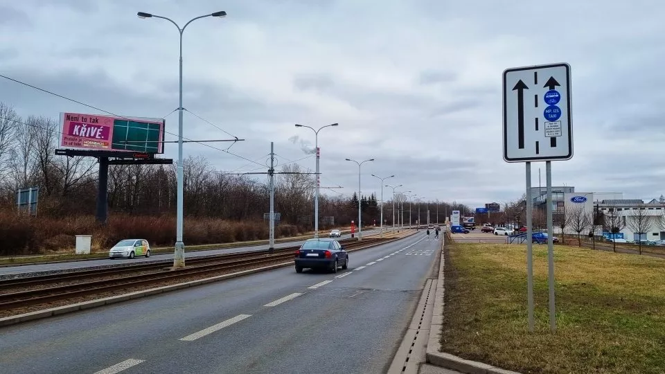 Autobusový pruh, Praha