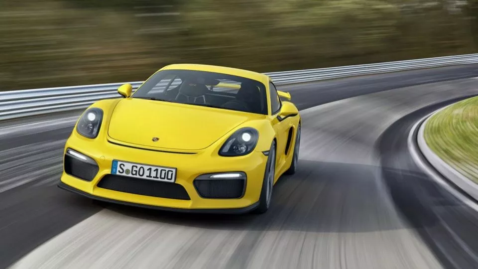 Porsche Cayman GT4..