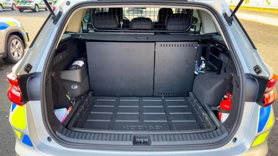 Policejní Škoda Kodiaq