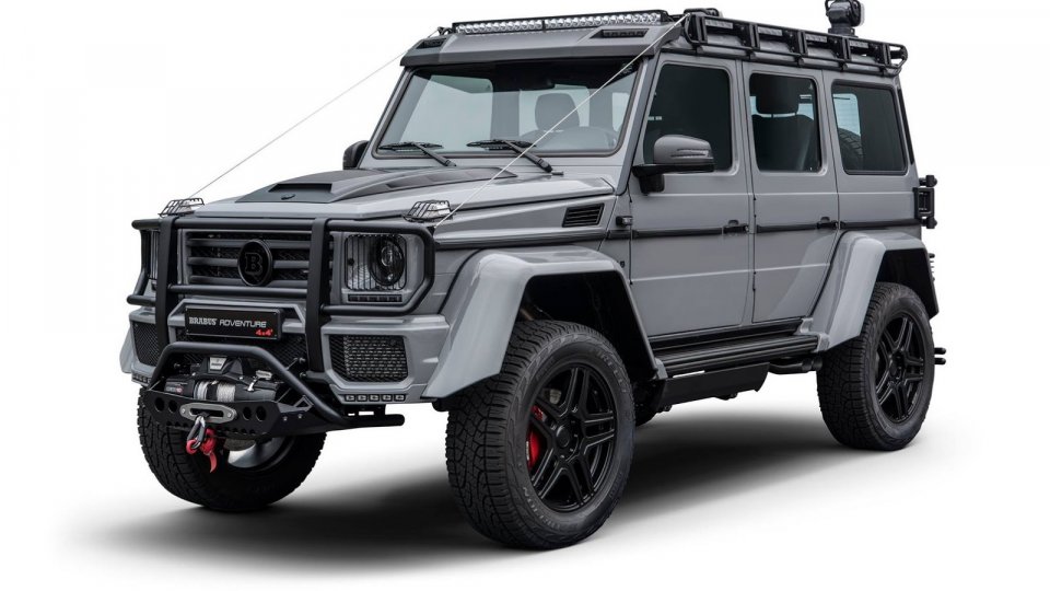 Mercedes G500 4x4² upravený od Brabusu