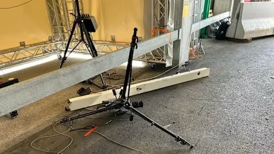 crash test s nákladním vozem