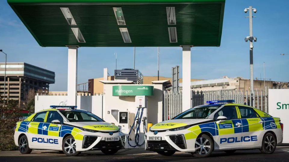 Toyota Mirai pro policii  v Londýně