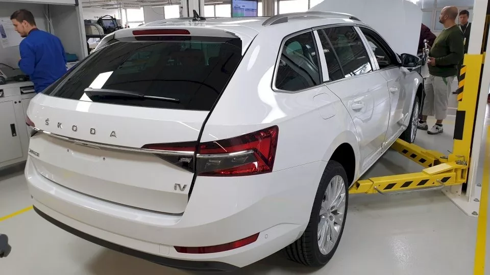 Škoda Superb iV Kvasiny