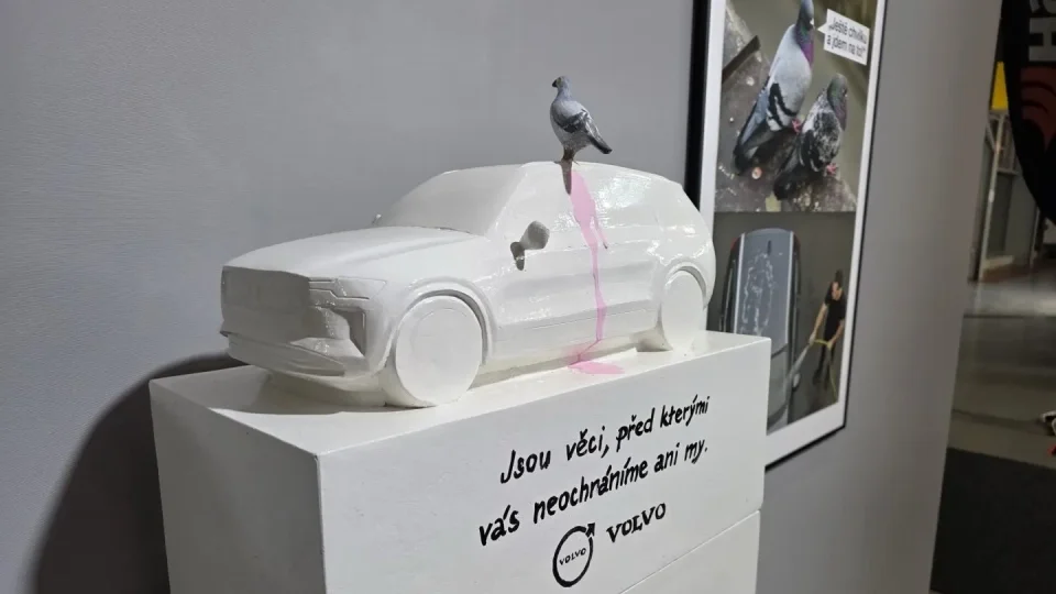 Stánek Volvo na pražském e-Salonu