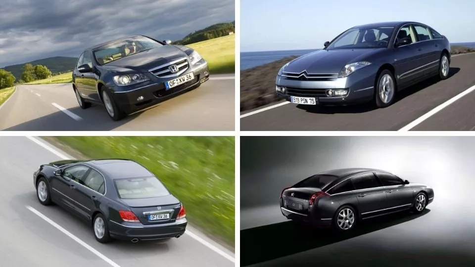 Honda Legend vs. Citroën C6