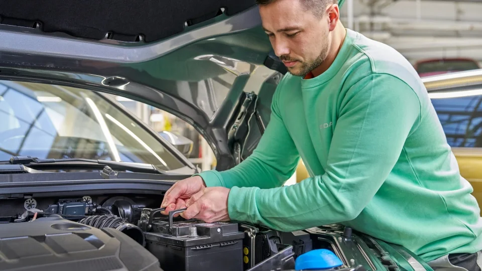 Výměna autobaterie