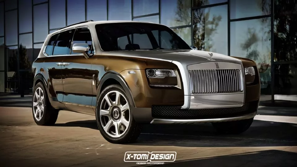 Render Rolls-Royce Cullinan 