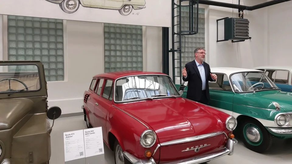 Škoda Muzeum - depozitář