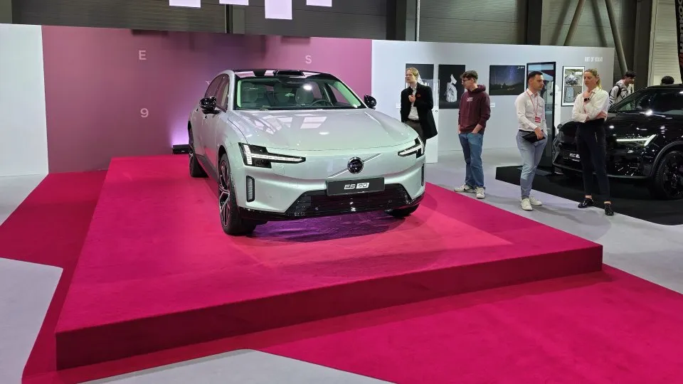 Stánek Volvo na pražském e-Salonu