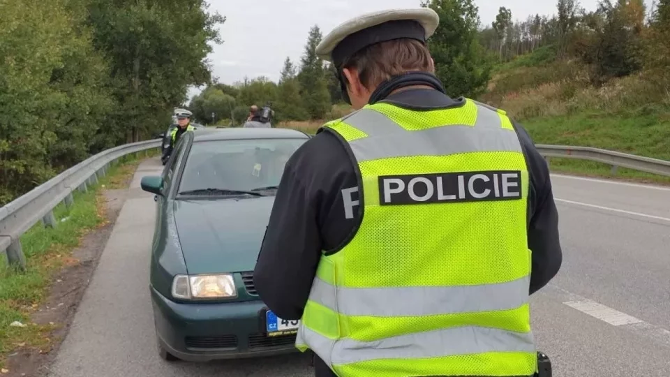Policejní kontrola, ilustrační foto