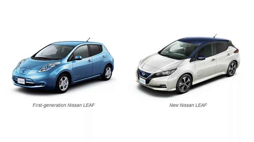 Nissan LEAF 1. generace a 2. generace