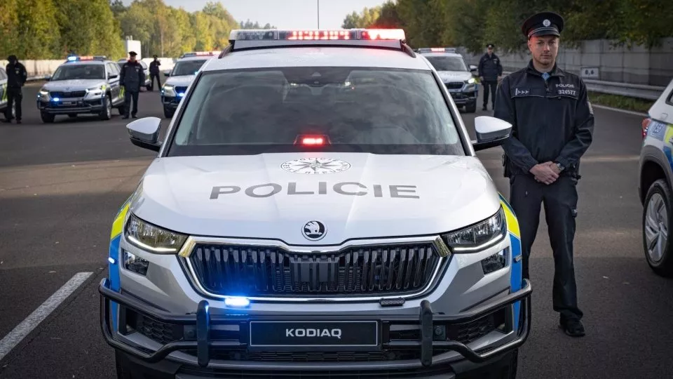 Škoda Kodiaq policie