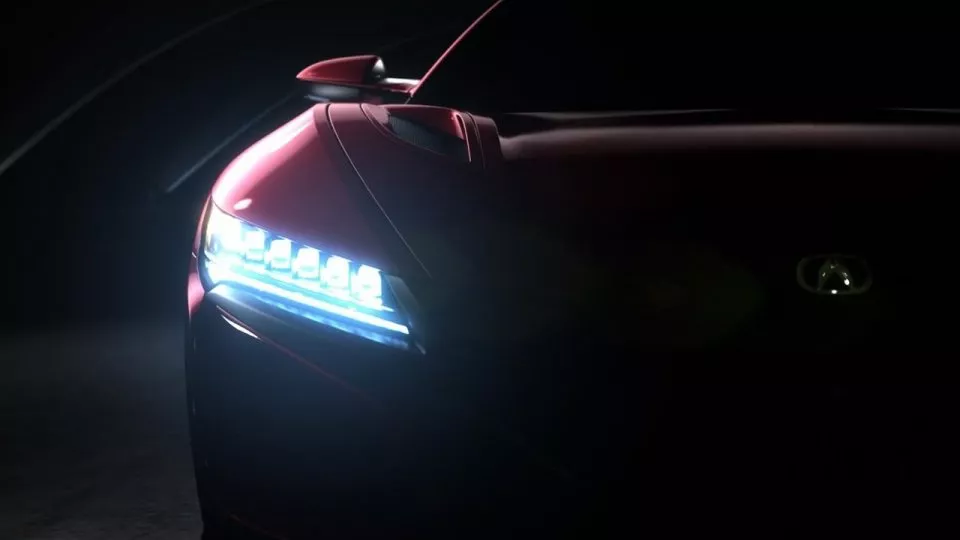 Honda NSX teaser - hlavní