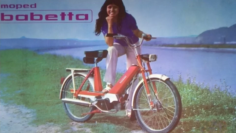 Jawa Babetta 228 na dobovém prospektu