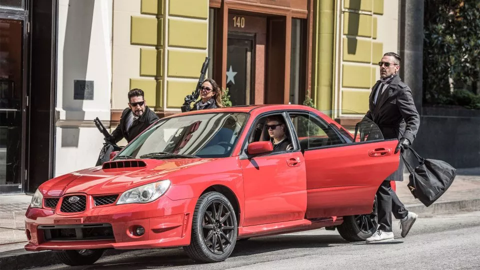 Subaru WRX z filmu Baby Driver.