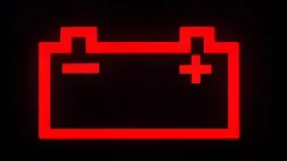Kontrolka autobaterie